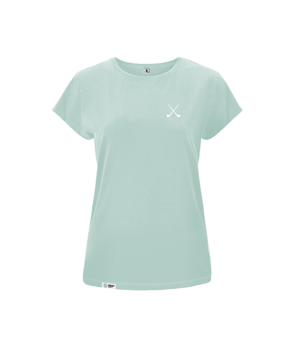 Alpenhörner Stick - Damen Shirt