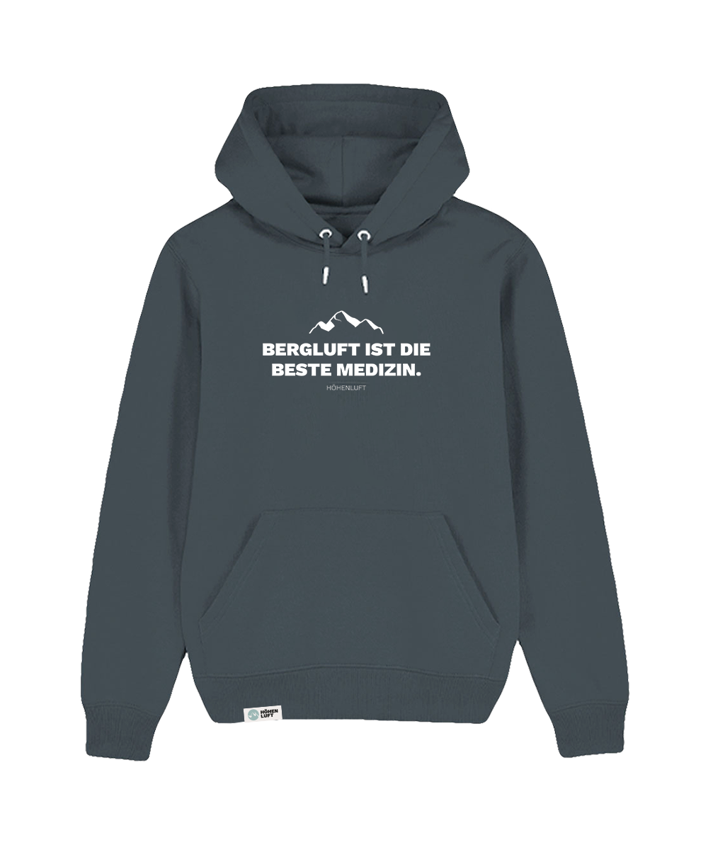 Bergluft ist die beste Medizin  - Unisex Hoodie