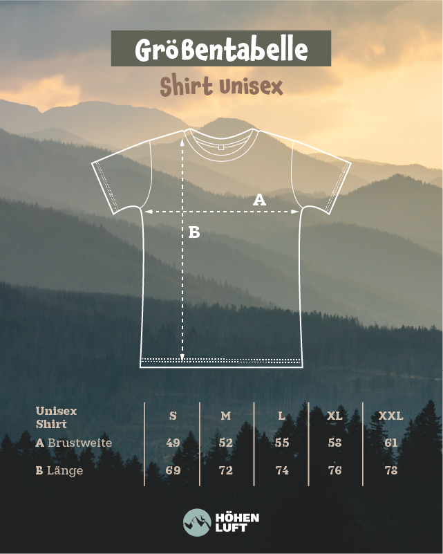 Wanderliebe  - Herren Shirt