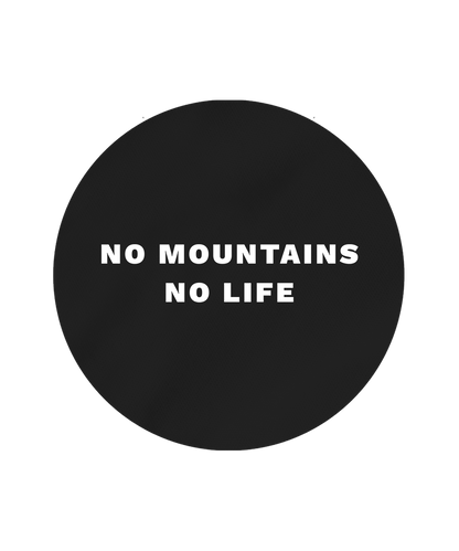 No Mountains No Life Stick - Unisex Hoodie