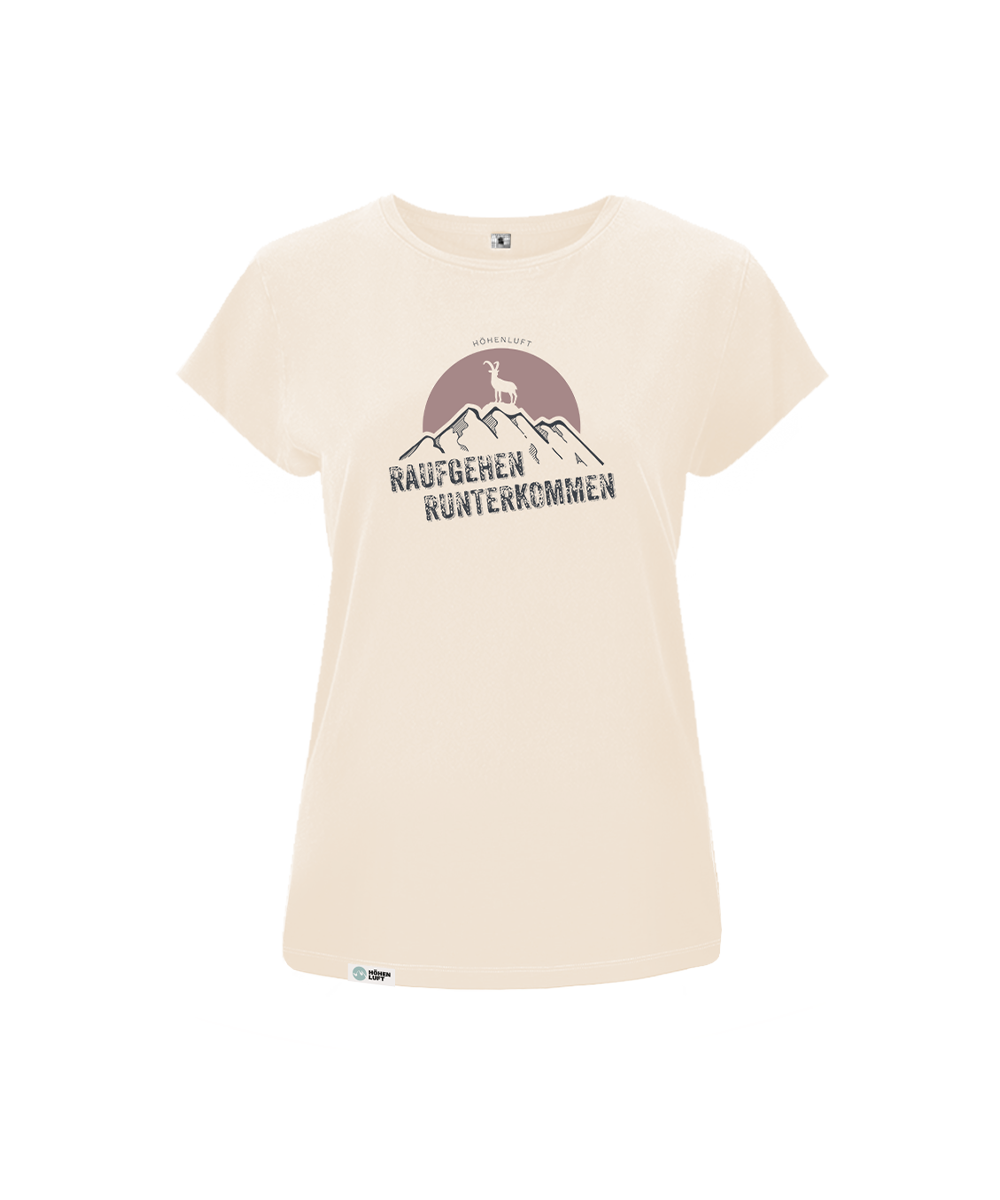 Raufgehen - Runterkommen  - Damen Shirt