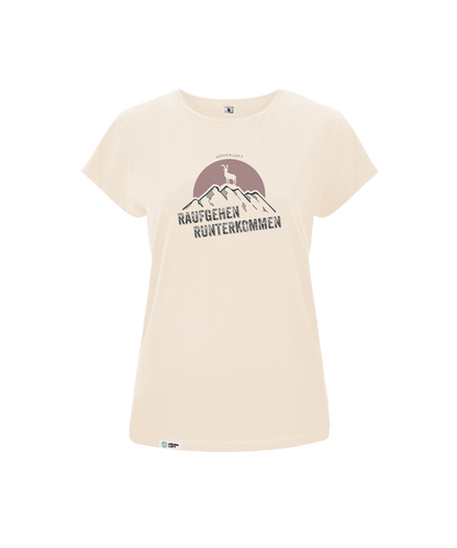 Raufgehen - Runterkommen  - Damen Shirt