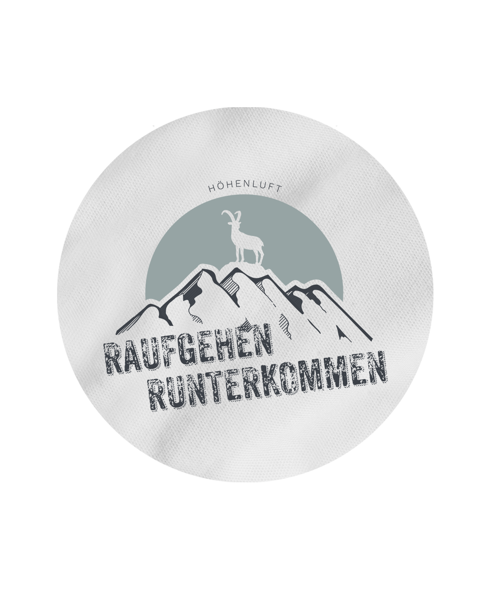 Raufgehen - Runterkommen  - Herren Shirt